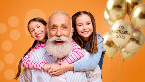 Dimanche 5 octobre, Fête des Grands-Pères : on ne l'oublie pas !