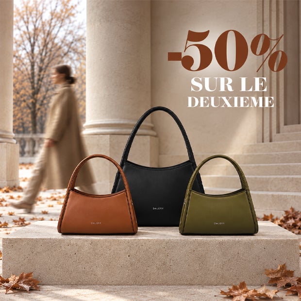 -50% Offert sur le 2ème article  acheté